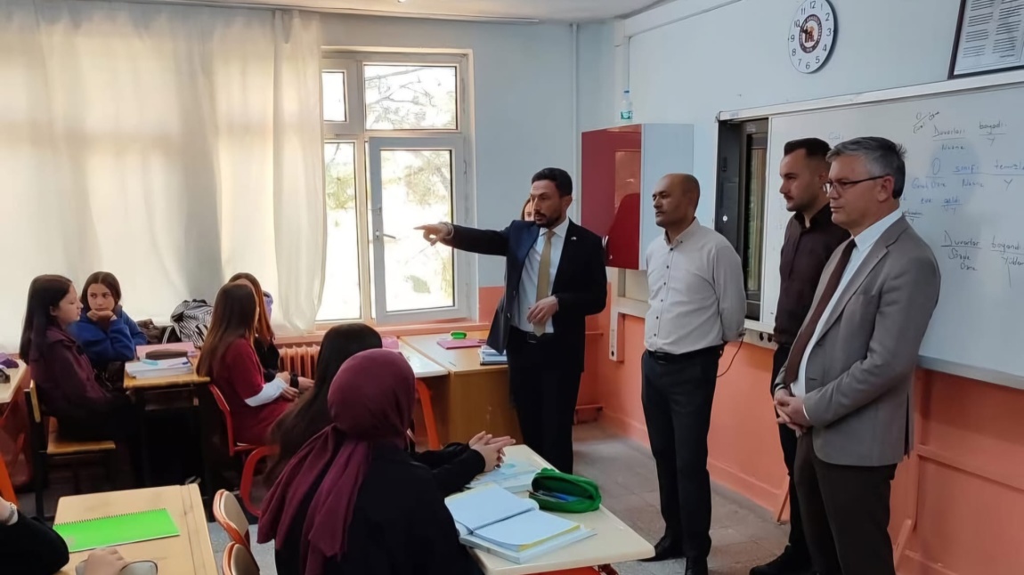 İlçe Milli Eğitim Müdürümüz Sayın Arif KAVAS'ın Ziyareti
