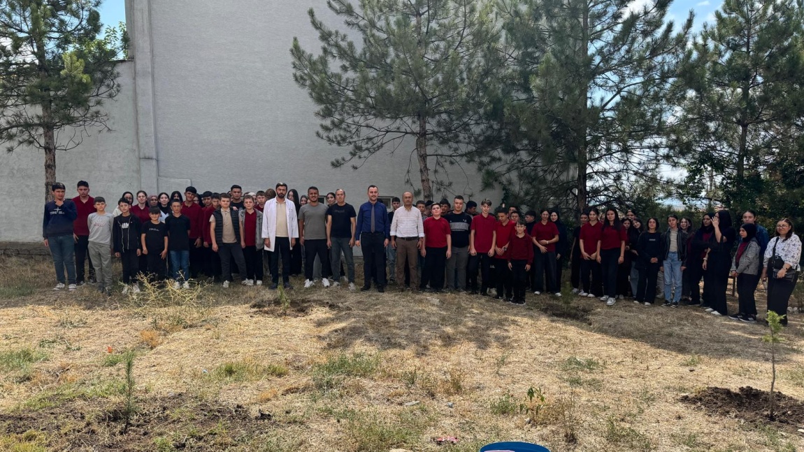 İhsaniye Anadolu Lisesi Fidan Dikimi